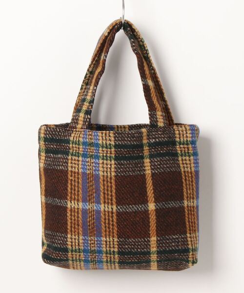 VIBGYOR Women（ヴィブジョー　ウィメン）の「【resonance】チェック柄 ミニトートバッグ（トートバッグ・レディース・A/B・FREE）」の3枚目の写真