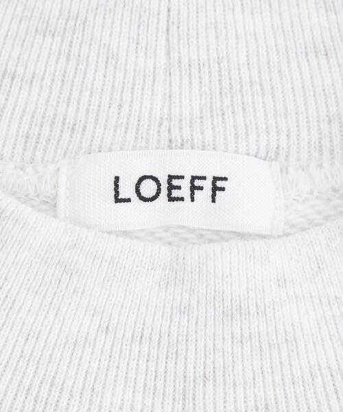 LOEFF（ロエフ）の「＜LOEFF＞コットン プルオーバー スウェット