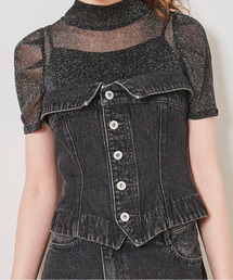 31 Sons de mode | デニムビスチェ(ベスト)