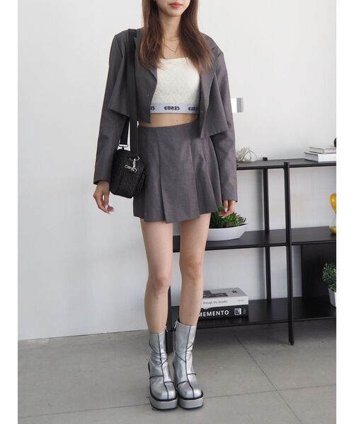 EVRIS（エヴリス）の「ワイドベルトショルダーBAG（ショルダーバッグ・レディース・ブラック/グリーン・FREE）」の6枚目の写真