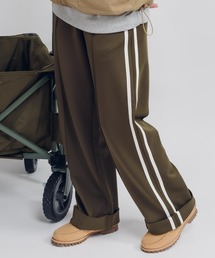 MUHET | ライン入りストレートパンツ(その他パンツ)