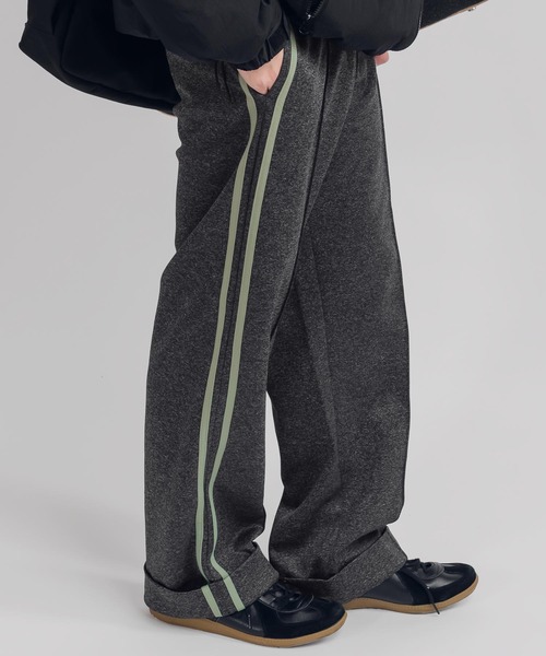 MUHET（ミュエータ）の「ライン入りストレートパンツ（その他パンツ・レディース・カーキ/ライトブルー/チャコールグレー・MEDIUM/SMALL/X-LARGE）」の21枚目の写真