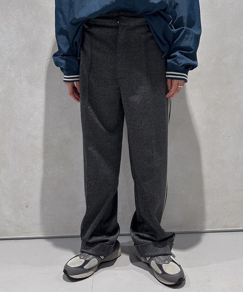 MUHET（ミュエータ）の「ライン入りストレートパンツ（その他パンツ・レディース・カーキ/ライトブルー/チャコールグレー・MEDIUM/SMALL/X-LARGE）」の9枚目の写真