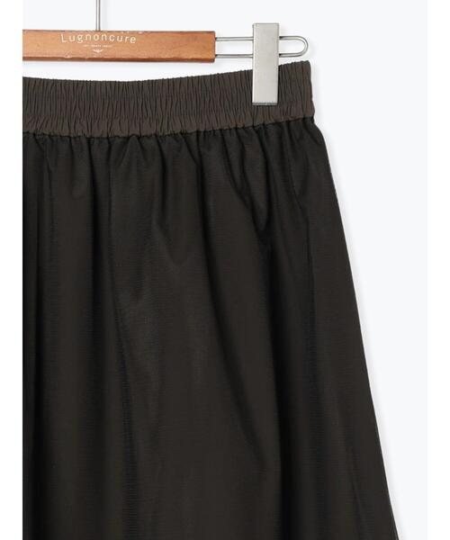 Lugnoncure（ルノンキュール）の「リバーシブルチュールスカート（スカート・レディース・グレー/カーキ/ブラック・F）」の11枚目の写真