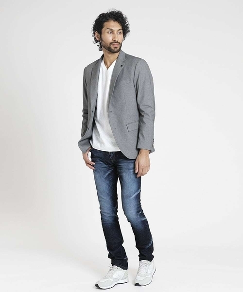 MICHEL KLEIN HOMME   （ミッシェルクランオム）の「【2024年モデル】《日本製》ブルーオーシャンデニムパンツ（デニムパンツ・メンズ・ネイビー・MEDIUM/LARGE/X-LARGE）」の4枚目の写真