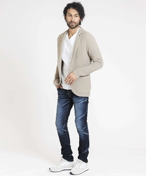 MICHEL KLEIN HOMME   （ミッシェルクランオム）の「【2024年モデル】《日本製》ブルーオーシャンデニムパンツ（デニムパンツ・メンズ・ネイビー・MEDIUM/LARGE/X-LARGE）」の7枚目の写真