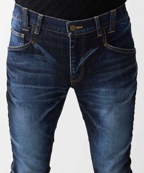 MICHEL KLEIN HOMME   （ミッシェルクランオム）の「【2024年モデル】《日本製》ブルーオーシャンデニムパンツ（デニムパンツ・メンズ・ネイビー・MEDIUM/LARGE/X-LARGE）」の8枚目の写真