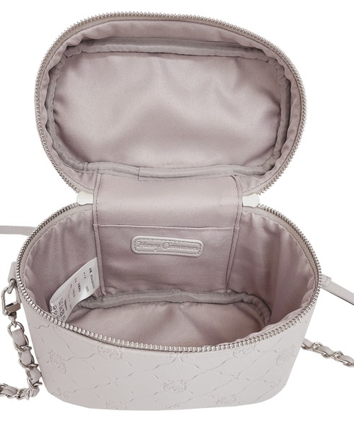 Honey Cinnamon(ハニーシナモン)の「モノグラムバニティバッグ(ショルダーバッグ・レディース・アイボリー/ブラック/ピンク・FREE)」の21枚目の写真