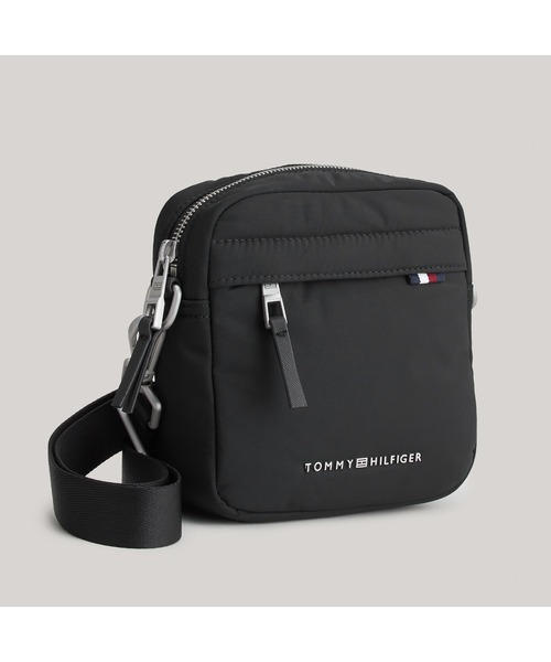 TOMMY HILFIGER（トミーヒルフィガー）の「ミニリポーターバッグ（ショルダーバッグ・メンズ・ブラック・FREE）」の7枚目の写真