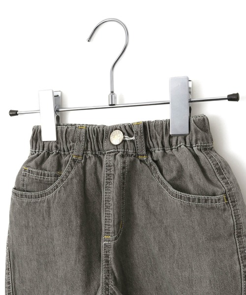 MAKE YOUR DAY（メイクユアデイ）の「フリンジデニムショートパンツ■80～140cm（デニムパンツ・キッズ・ブルー/サックスブルー/ブラック・120/140/130/110/80/90/100）」の15枚目の写真