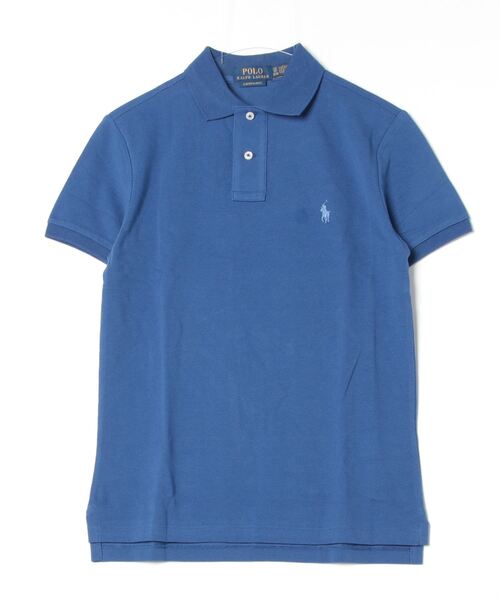 POLO RALPH LAUREN（ポロ ラルフ ローレン）の「カスタム スリム フィット メッシュ ポロシャツ（ポロシャツ・メンズ・ブルー・L/M/S/XL/XS/XXL）」の6枚目の写真