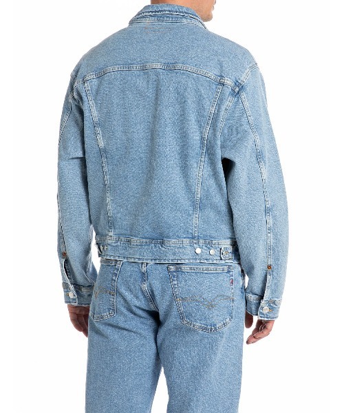 REPLAY（リプレイ）の「9 ZERO 1 コンフォートデニムジャケット（デニムジャケット・メンズ・ライトブルー・LARGE/X-LARGE/MEDIUM/SMALL）」の3枚目の写真