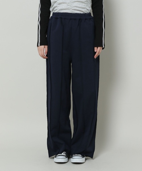 3.3 Field Trip （3.3フィールドトリップ）の「3.3 Field Trip／ステッチラインスウェットパンツ（ウラケ）（スウェットパンツ・レディース・ライトグレー/ネイビー/チャコール・FREE）」の15枚目の写真