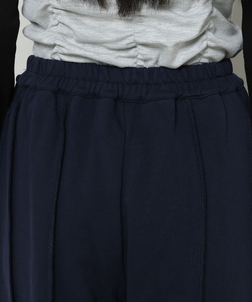 3.3 Field Trip （3.3フィールドトリップ）の「3.3 Field Trip／ステッチラインスウェットパンツ（ウラケ）（スウェットパンツ・レディース・ライトグレー/ネイビー/チャコール・FREE）」の10枚目の写真