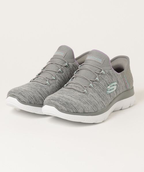 SKECHERS(スケッチャーズ)の「スケッチャーズ SUMMITS(スニーカー・レディース・グレー・22.5cm/23.0cm/23.5cm/24.0cm/24.5cm/25.0cm)」の1枚目の写真