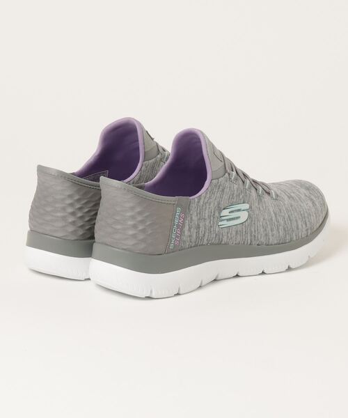 SKECHERS(スケッチャーズ)の「スケッチャーズ SUMMITS(スニーカー・レディース・グレー・22.5cm/23.0cm/23.5cm/24.0cm/24.5cm/25.0cm)」の2枚目の写真