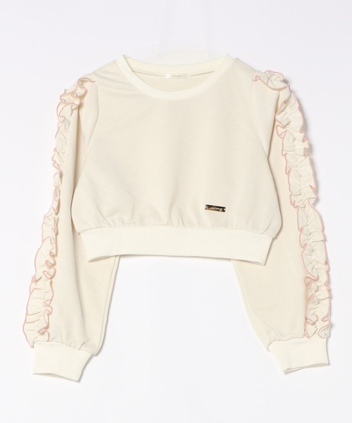 apres jour(アプレジュール)の「French girly collection フリルスリーブスウェット【ZOZOTOWN限定アイテム】(スウェット・レディース・グレー/アイボリー・X-LARGE/フリー)」の19枚目の写真