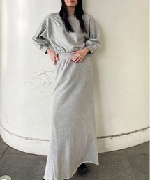 Ameri | GLOSSY SWEAT SET UP DRESS(ワンピース)