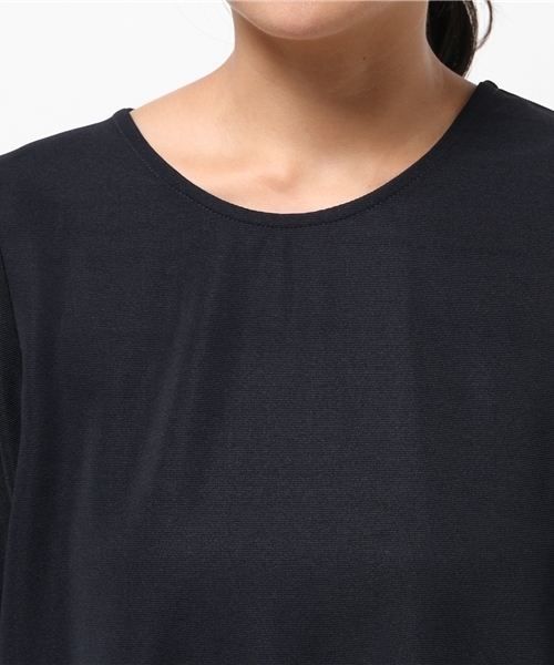 ikka(イッカ)の「フレアスリーブプルオーバー(Tシャツ/カットソー・レディース・ネイビー/キャメル・MEDIUM/LARGE)」の7枚目の写真