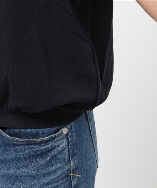 ikka(イッカ)の「フレアスリーブプルオーバー(Tシャツ/カットソー・レディース・ネイビー/キャメル・MEDIUM/LARGE)」の10枚目の写真