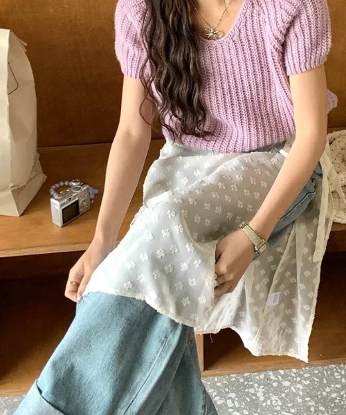 SHEENA(シーナ)の「レースラップスカート(スカート・レディース・アイボリー・M)」の17枚目の写真