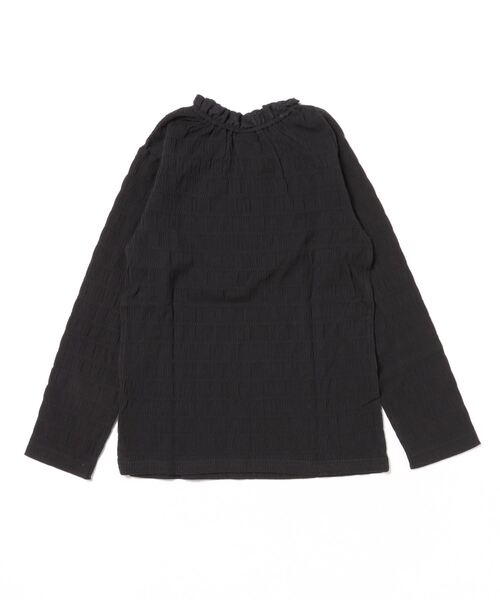 Crescent(クレッセント)の「エリレースTシャツ(Tシャツ/カットソー・キッズ・ブラック/オフホワイト・90/100/110/120/130)」の3枚目の写真