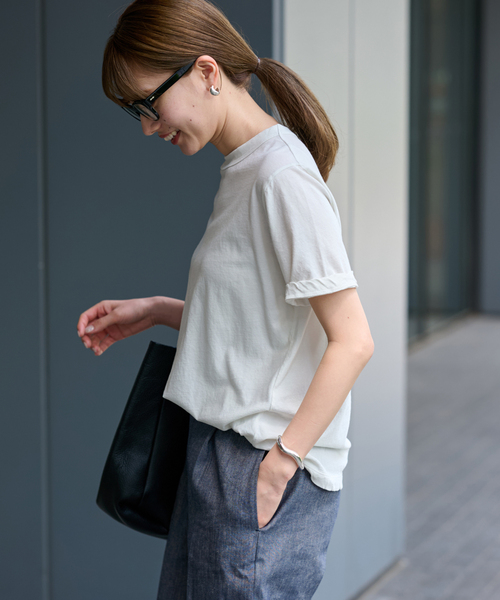 フレームワーク ATON/エイトン Tシャツ ATON/エイトン STANDARD T-SHIRT（Tシャツ/カットソー