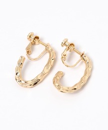 LAKOLE | ねじれフープイヤリング / 109857(イヤリング)