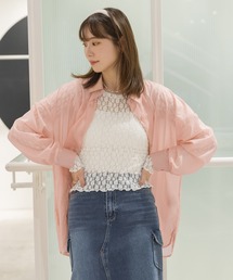 3.3 Field Trip  | 3.3 Field Trip／シアーシャツ　2117942(シャツ/ブラウス)