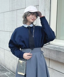 F i.n.t | ロゴ刺繍サテンキャップ(キャップ)