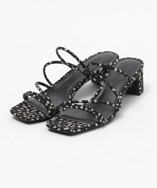 LOWRYS FARM(ローリーズファーム)の「ラインヒールサンダル 112931(サンダル・レディース・ブラック/シルバー/ブラック系その他/ブラウン系その他・MEDIUM/LARGE)」の8枚目の写真