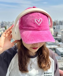 CLEA | ハート刺繍ピグメントキャップ(キャップ)