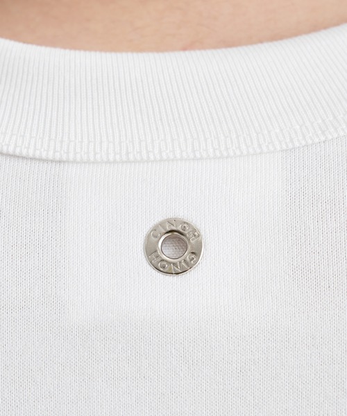 CINOH（チノ）の「【CINOH/チノ】別注 CIGAR POCKET BIG T-SHIRT/別注シガーポケットビッグTシャツ（Tシャツ/カットソー・メンズ・ブラック/ホワイト/ダークグレー/ダークネイビー・44/46/48）」の13枚目の写真