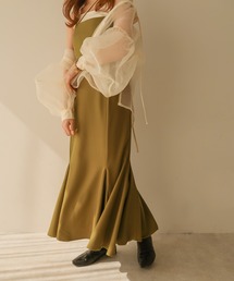 フレアキャミワンピース - FLARE CAMI ONEPIECE BLACK CLANE - フレアキャミワンピース - FLARE CAMI ONEPIECE BLACK