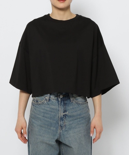 LOWRYS FARM（ローリーズファーム）の「カイテキノウワイドＴ 991858（Tシャツ/カットソー・レディース・オフホワイト/ブラック/レッド/ブルー・FREE）」の17枚目の写真