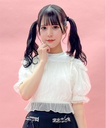 axes femme POETIQUE | チュールキャミセットプルオーバー(Tシャツ/カットソー)