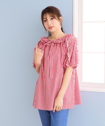 Rose Tiara - ローズティアラ 花柄ブラウス イエロー サイズSの