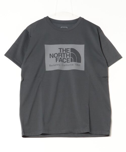 THE NORTH FACE(ザノースフェイス)の「ザ ノース フェイス THE NORTH FACE S/S California Logo Tee_ショートスリーブカリフォルニアロゴティー(Tシャツ/カットソー・レディース・パープル/ホワイト×パープル/ブラック×グレー・M/L/S/XL)」の2枚目の写真