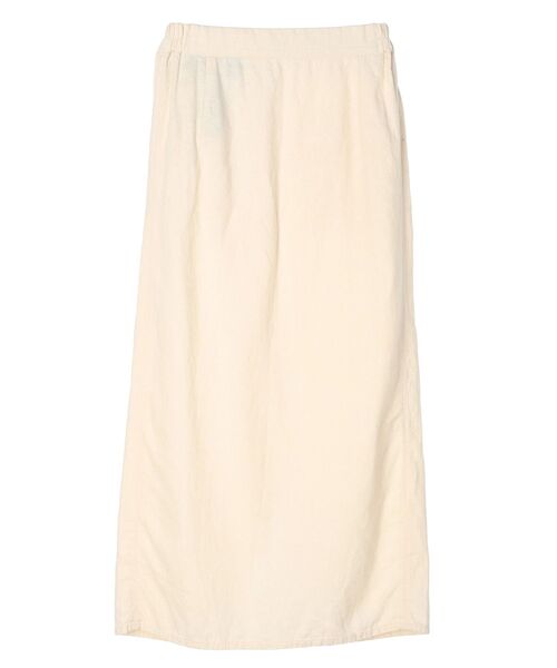 CRAFT STANDARD BOUTIQUE（クラフトスタンダードブティック）の「【キナリノ別注】リネンレーヨンスカート（スカート・レディース・アイボリー/ブラック/チャコールグレー/ネイビー・M/L）」の7枚目の写真