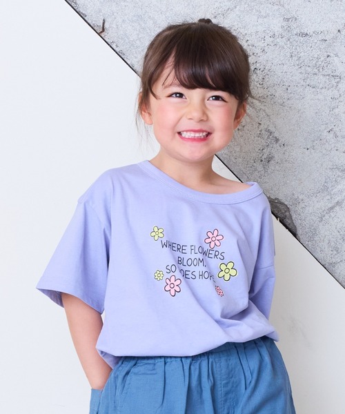 Life Support Products（ライフサポートプロダクツ）の「グラフィックプリントTシャツ（80～150cm）（Tシャツ/カットソー・キッズ・チャコール/マスタード/ラベンダー/レッド/ブラック/カーキ/オフホワイト/ターコイズブルー/ブルー/グレー・80/90/95/100/110/120/130/140/150）」の9枚目の写真