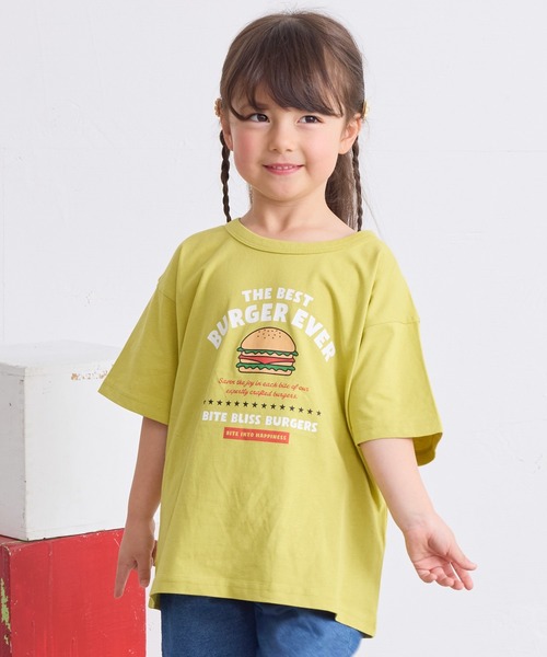 Life Support Products（ライフサポートプロダクツ）の「グラフィックプリントTシャツ（80～150cm）（Tシャツ/カットソー・キッズ・チャコール/マスタード/ラベンダー/レッド/ブラック/カーキ/オフホワイト/ターコイズブルー/ブルー/グレー・80/90/95/100/110/120/130/140/150）」の10枚目の写真