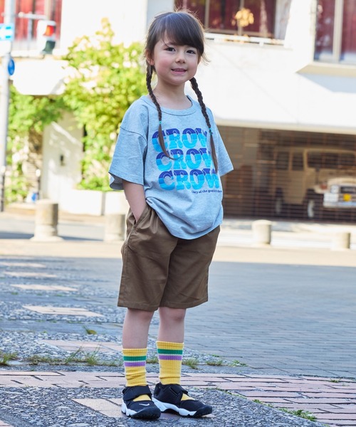 Life Support Products（ライフサポートプロダクツ）の「グラフィックプリントTシャツ（80～150cm）（Tシャツ/カットソー・キッズ・チャコール/マスタード/ラベンダー/レッド/ブラック/カーキ/オフホワイト/ターコイズブルー/ブルー/グレー・80/90/95/100/110/120/130/140/150）」の22枚目の写真