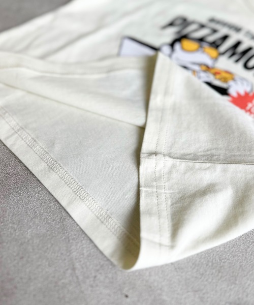 Life Support Products（ライフサポートプロダクツ）の「グラフィックプリントTシャツ（80～150cm）（Tシャツ/カットソー・キッズ・チャコール/マスタード/ラベンダー/レッド/ブラック/カーキ/オフホワイト/ターコイズブルー/ブルー/グレー・80/90/95/100/110/120/130/140/150）」の13枚目の写真