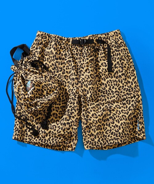 FREAK'S STORE(フリークスストア)の「FREAK’S STORE/フリークスストア ナイロンクライミングショートパンツ/ウェービングベルト/ベイカーパンツ/ボードショーツ/水陸両用(その他パンツ・メンズ・その他13/レオパード/ベージュ/カモフラージュ/その他15/その他16/ブラック/オリーブ/チャコールグレー/その他9・SMALL/MEDIUM/LARGE)」の1枚目の写真