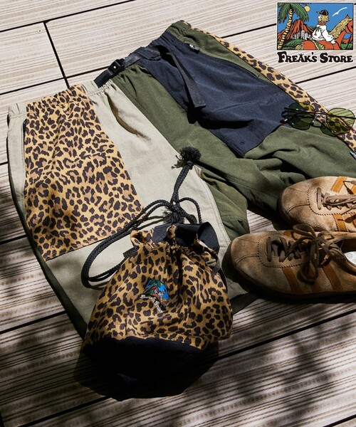 FREAK'S STORE(フリークスストア)の「FREAK’S STORE/フリークスストア ナイロンクライミングショートパンツ/ウェービングベルト/ベイカーパンツ/ボードショーツ/水陸両用(その他パンツ・メンズ・その他13/レオパード/ベージュ/カモフラージュ/その他15/その他16/ブラック/オリーブ/チャコールグレー/その他9・SMALL/MEDIUM/LARGE)」の15枚目の写真
