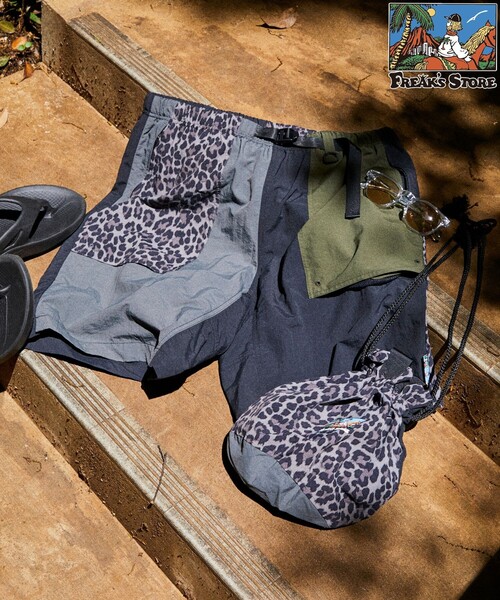 FREAK'S STORE(フリークスストア)の「FREAK’S STORE/フリークスストア ナイロンクライミングショートパンツ/ウェービングベルト/ベイカーパンツ/ボードショーツ/水陸両用(その他パンツ・メンズ・その他13/レオパード/ベージュ/カモフラージュ/その他15/その他16/ブラック/オリーブ/チャコールグレー/その他9・SMALL/MEDIUM/LARGE)」の17枚目の写真