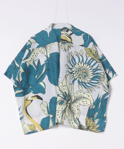 【セール】(BD)【ihana】フラミンゴ ボタニカル ワイド シャツ ブラウス（シャツ/ブラウス）｜BARNDOOR（バーンドア）