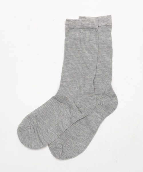 SVEC（シュベック）の「カラーリング リブソックス（ソックス/靴下・レディース・ホワイト/チャコールグレー/ライトブルー/ブラウン/グレー/ピンク/イエロー/オレンジ/ブラック/レッド/ワイン/ブルー/グリーン/マスタード/ラベンダー/アイボリー/グリーン系その他/イエロー系その他/ライトピンク/パープル・FREE）」の4枚目の写真