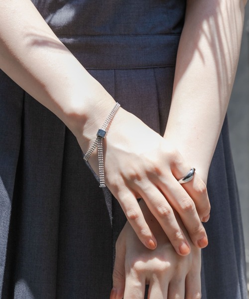 SMELLY（スメリー）の「ステンレスニュアンスリング（リング・レディース・シルバー・12）」の5枚目の写真