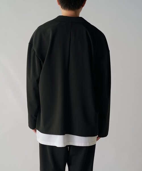 Lui's（ルイス）の「ウォッシャブル1Bジャケット（テーラードジャケット・メンズ・ブラック/ライトグレー・M/S）」の15枚目の写真